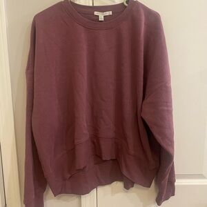 Purple Crewneck Sweatshirt